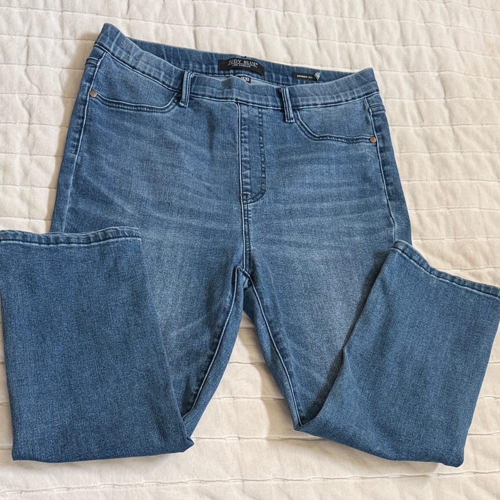 Judy Blue Women's Blue Skinny Jeans
